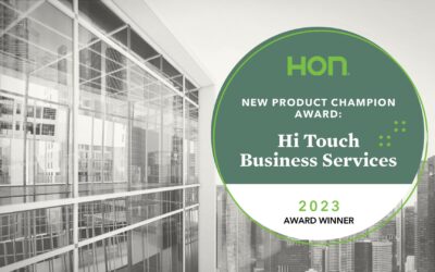 HiTouch Recognized as the 2023 New Product Champion by HON Furniture